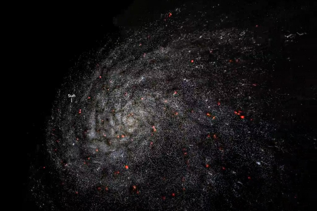 Se estima que sólo hemos conocido una parte del Universo; pese a tener registro de galaxias a millones de años luz. (AFP)