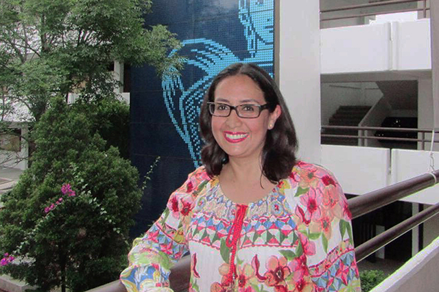 Maestra Rosalinda Merino Calderón, coordinadora de la Licenciatura en Economía de la BUAP. (Especial)