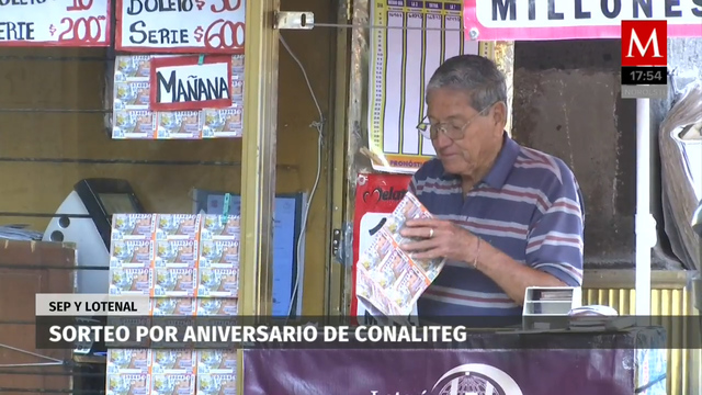 Con sorteo de Lotería, celebrarán aniversario de comisión de libros de texto