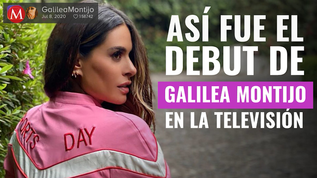 ¡Un concurso de belleza! Así fue el debut de Galilea Montijo en la televisión