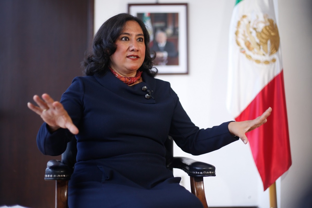 Irma Eréndira Sandoval aseguró que se irán deslindado aspectos de la investigación en cuanto avance. (Ariana Pérez)