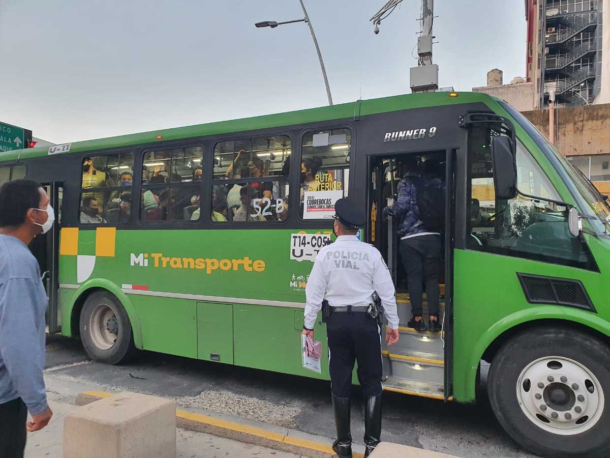 El 15% de las unidades de transporte no dan servicio digno e incluyente. (Juan Carlos Munguía)