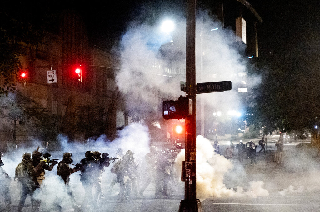 Estados Unidos aún registra protestas tras la muerte de George Floyd. (AP)