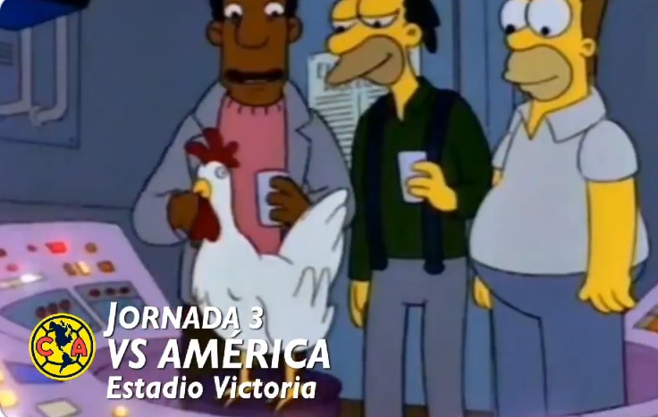 Calendario del Necaxa al estilo de Los Simpson (Especial)