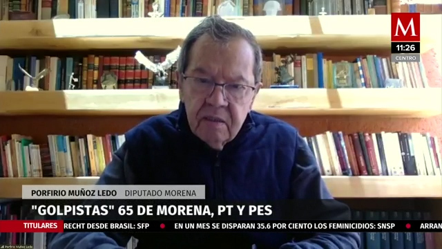 Muñoz Ledo llama ‘golpistas’ a los que buscan descarrilar relevo en el INE