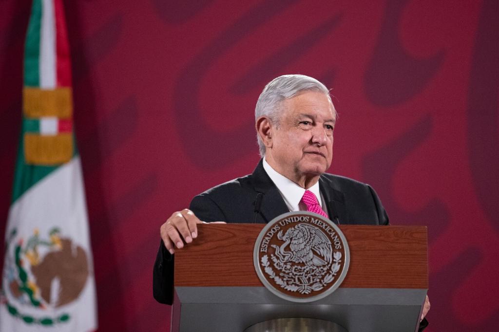 El presidente Andrés Manuel López Obrador en La Mañanera. (Cortesía)