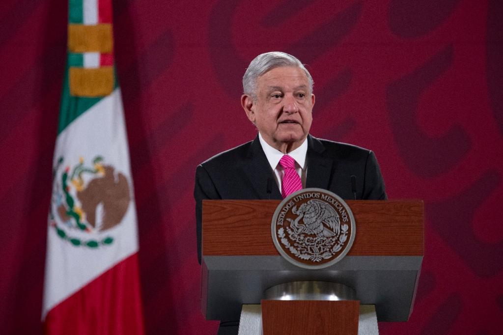 El Presidente de México, Andrés Manuel López Obrador, ofreció su conferencia. (Cortesía)