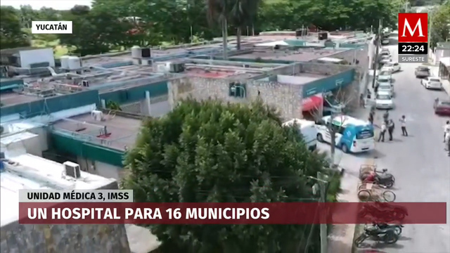 Alarmas encendidas por la saturación de hospitales en Yucatán