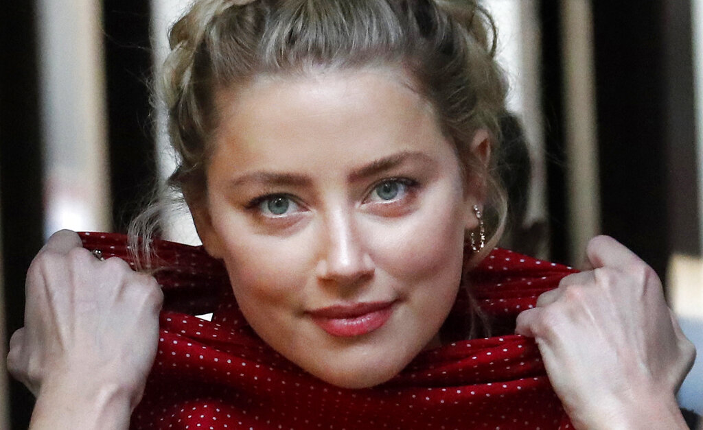 Amber Heard dice que temió por su vida durante matrimonio con Johnny Depp (AP).