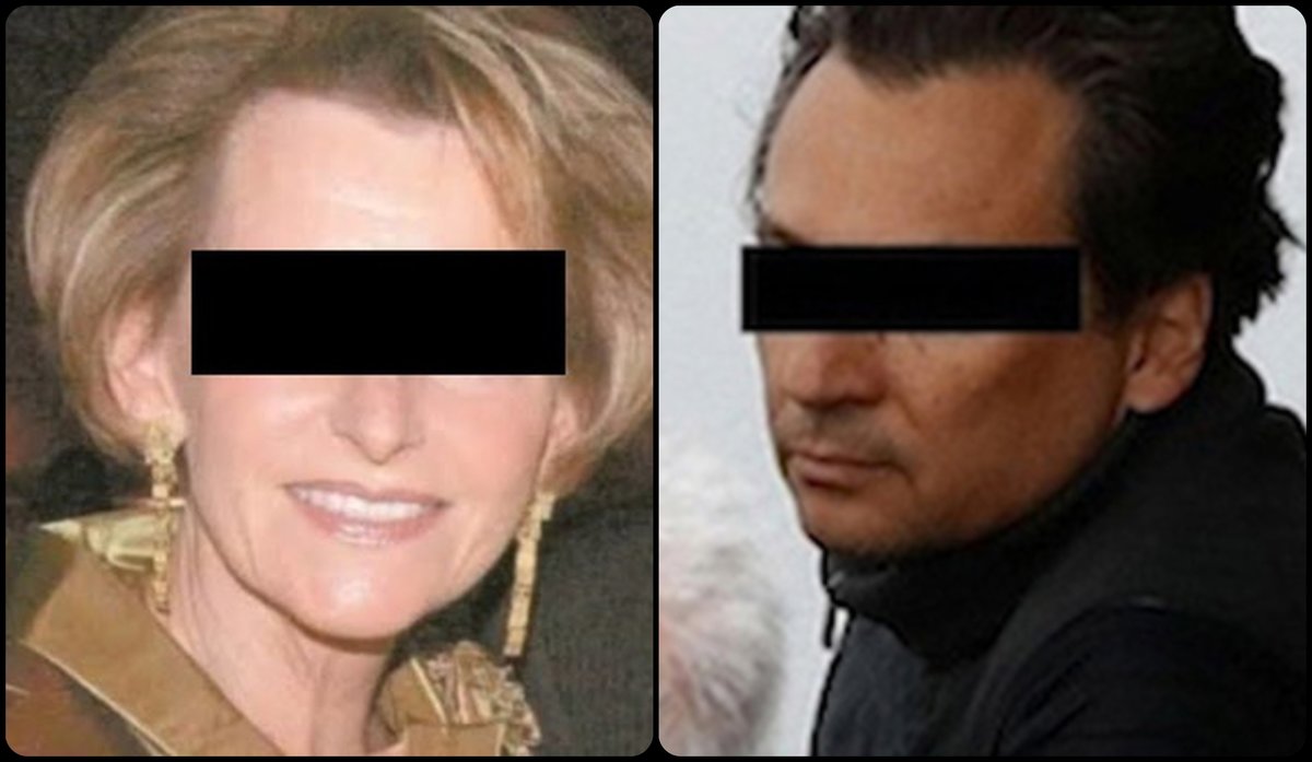 El ex director de Pemex, Emilio Lozoya Austin y su madre Gilda Margarita Austin y Solís. (Especial)