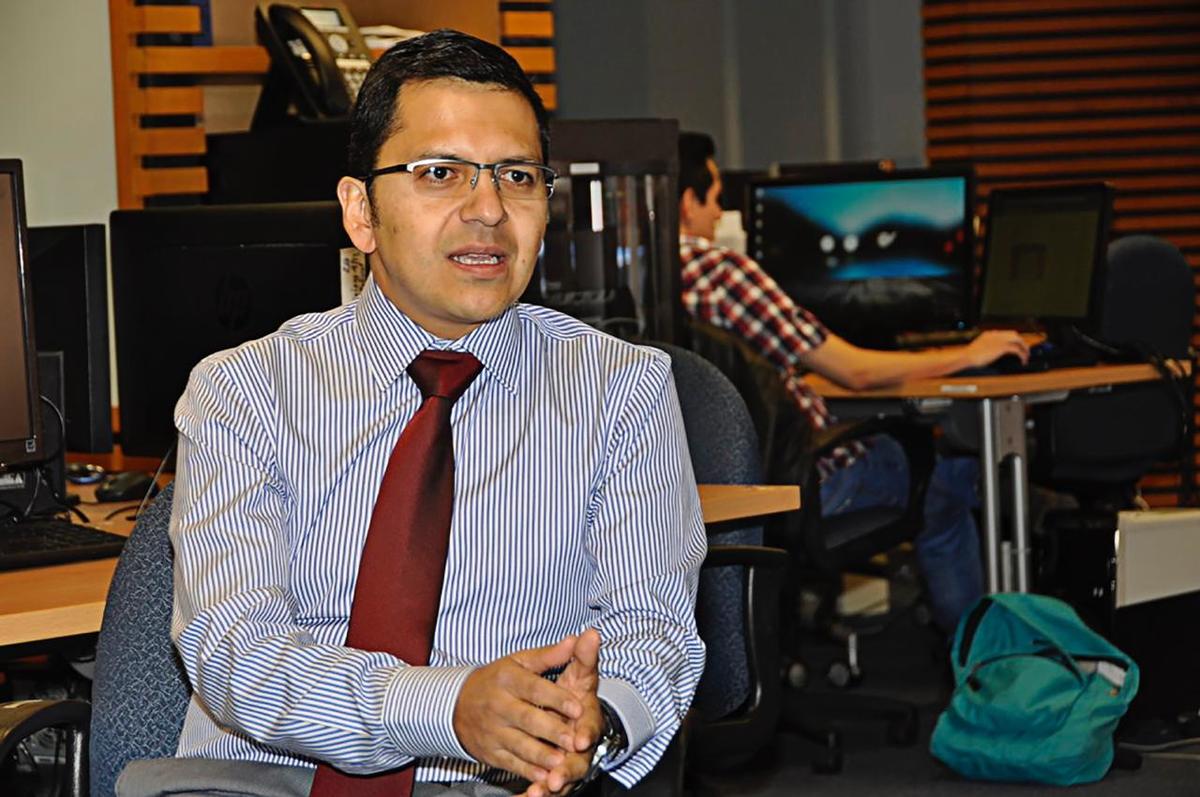 Eleazar Aguirre Anaya es responsable del Laboratorio de Ciberseguridad del IPN. (Alma Paola Wong)