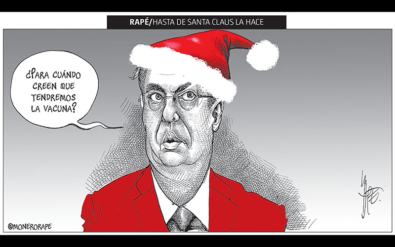 Hasta de Santa Claus la hace.