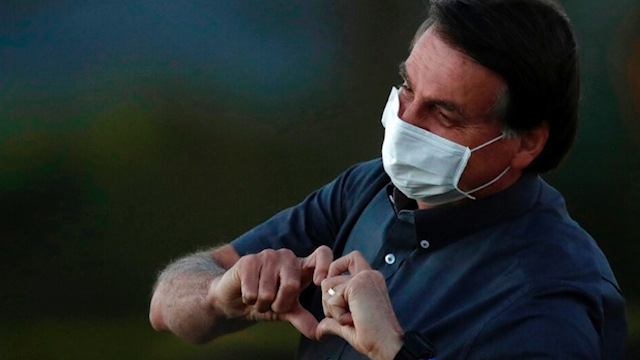 Por tercera vez, Jair Bolsonaro da positivo a coronavirus