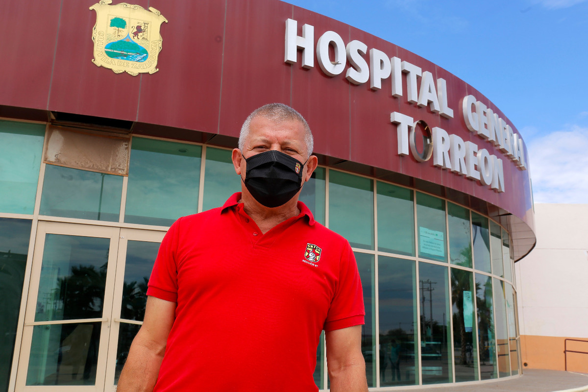 José Manuel Riverol, médico pediatra del Hospital General de Torreón en el área de urgencias y hospitalización. (Mauricio Román)