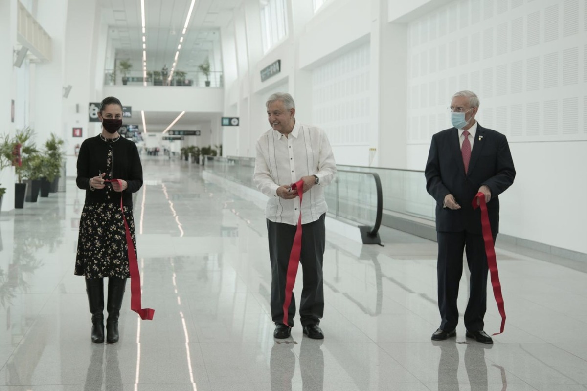 El Presidente encabezó la inauguración de la ampliación en la Terminal 2 del AICM | Especial