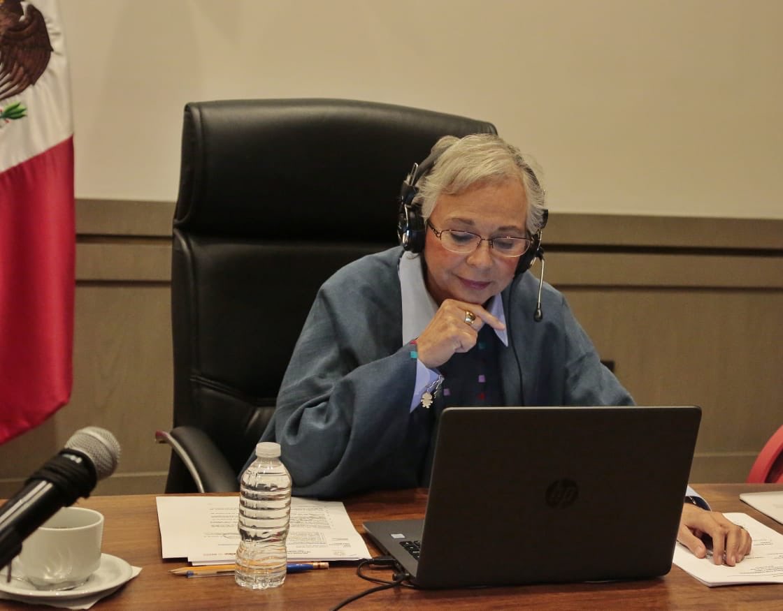 Sánchez Cordero encabezó una reunión con gobernadores e integrantes del gabinete federal | Especial