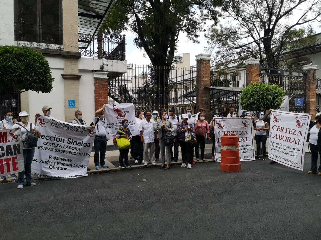 Cientos de personas se manifestaron frente a Segob / Jorge Becerril