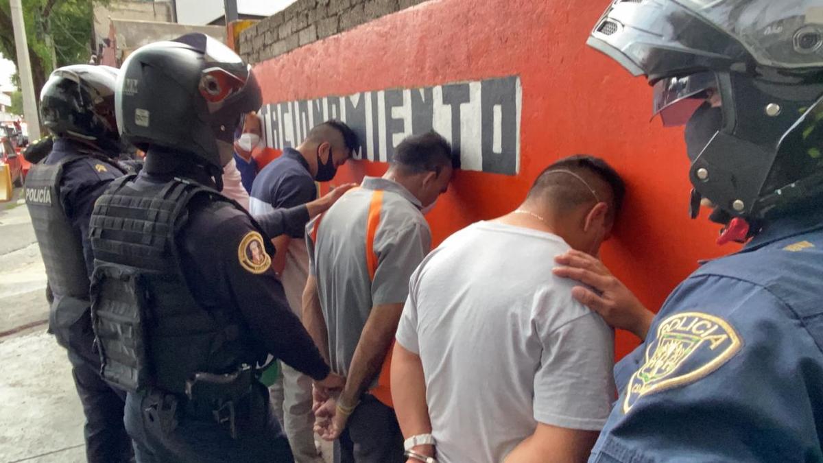 Un grupo de hombre fueron detenidos en la colonia Morelos / Especial