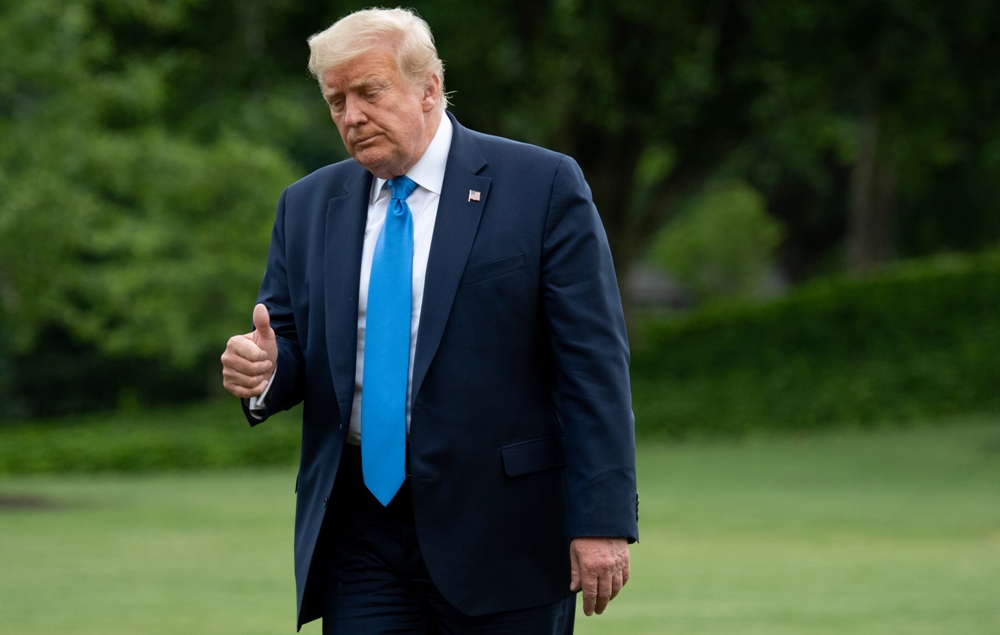 La pandemia también ha debilitado a Trump. (AFP)