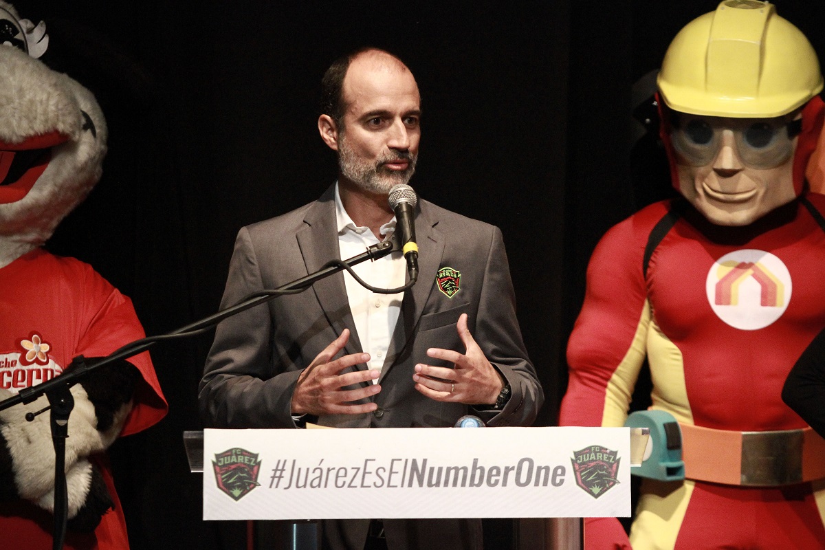 Guillermo Cantú, presidente del FC Juárez (Mexsport)