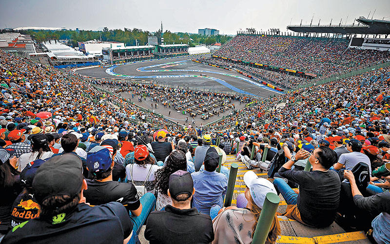 Imagen del Gran Premio de la Ciudad de México en 2019. (Mexsport)