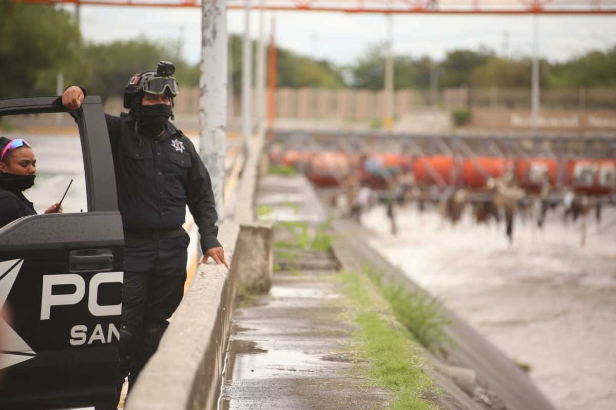 Protección Civil del Estado informó que ante esta situación se avisó a la Agencia Estatal de Investigaciones. Foto: Roberto Alanís