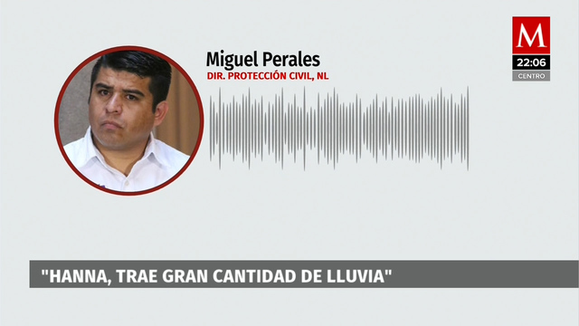 Advierte PC fuertes lluvias por 'Hanna