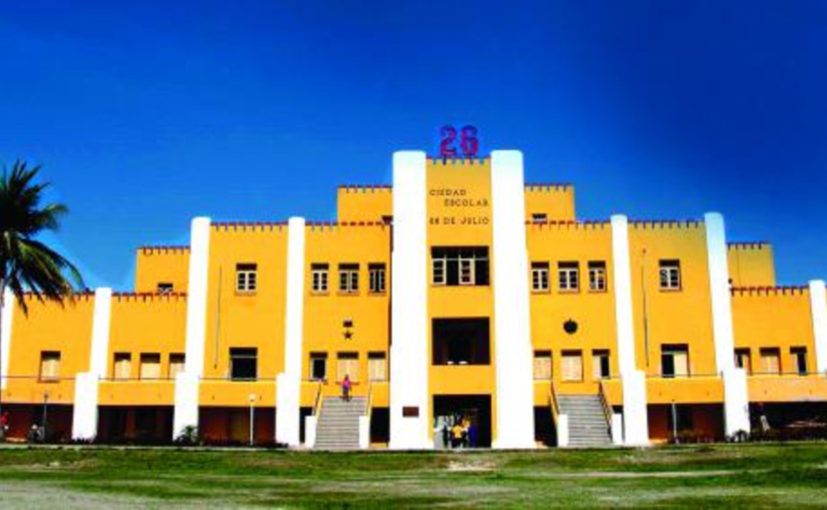 Lo que fue el Cuartel Moncada ahora es una escuela y museo. (Twitter | ONU Cuba)
