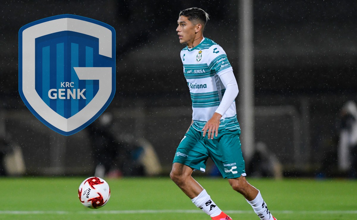 Gerardo Arteaga, de Santos, jugará en el Genk de Bélgica (Imago7)