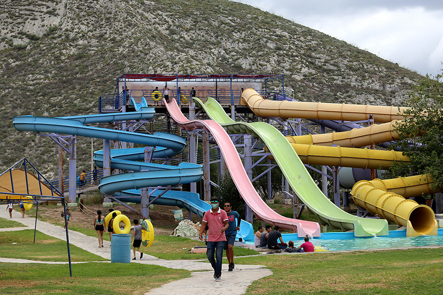 Parque estatal Raymundo Beach en Lerdo, Durango. (Rolando Riestra)