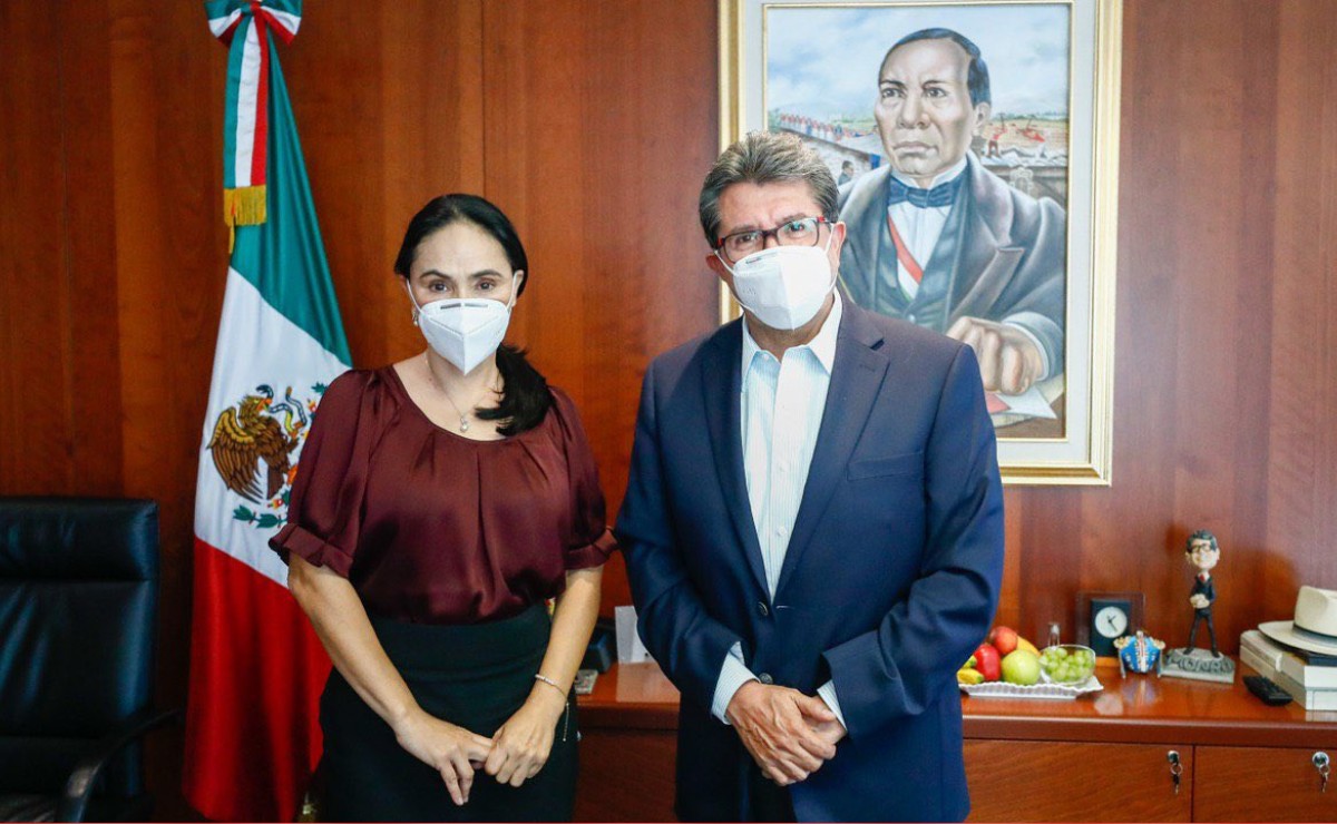 Tenemos la certeza de que hará un gran trabajo, aseguró el coordinador de Morena. (Twitter | Ricardo Monreal)