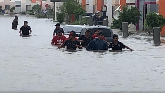 Daños tras paso de 'Hanna' en Reynosa