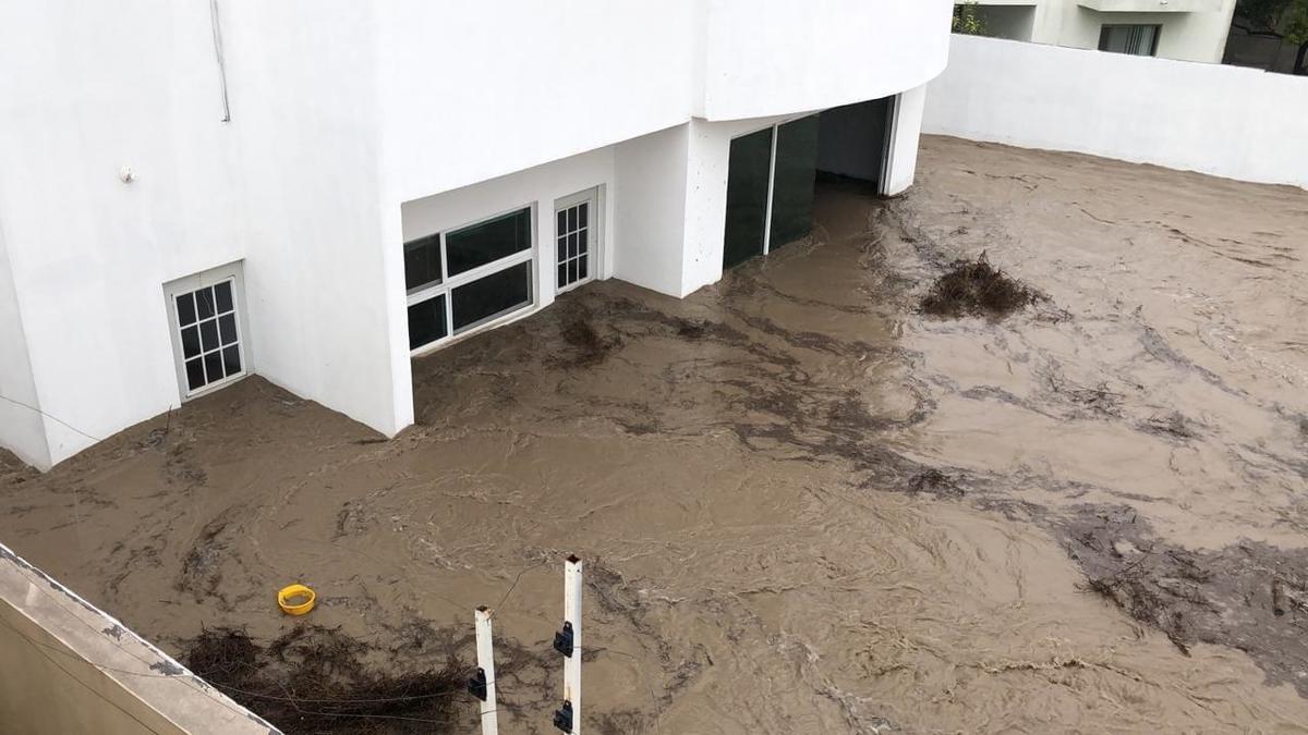 En su paso por Coahuila, el huracán “Hanna” degradado en depresión tropical. (Especial)