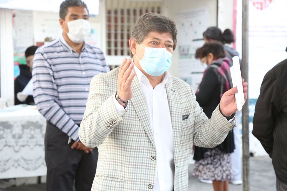 Raymndo Martínez Vite, alcalde de Tláhuac. (Facebook)