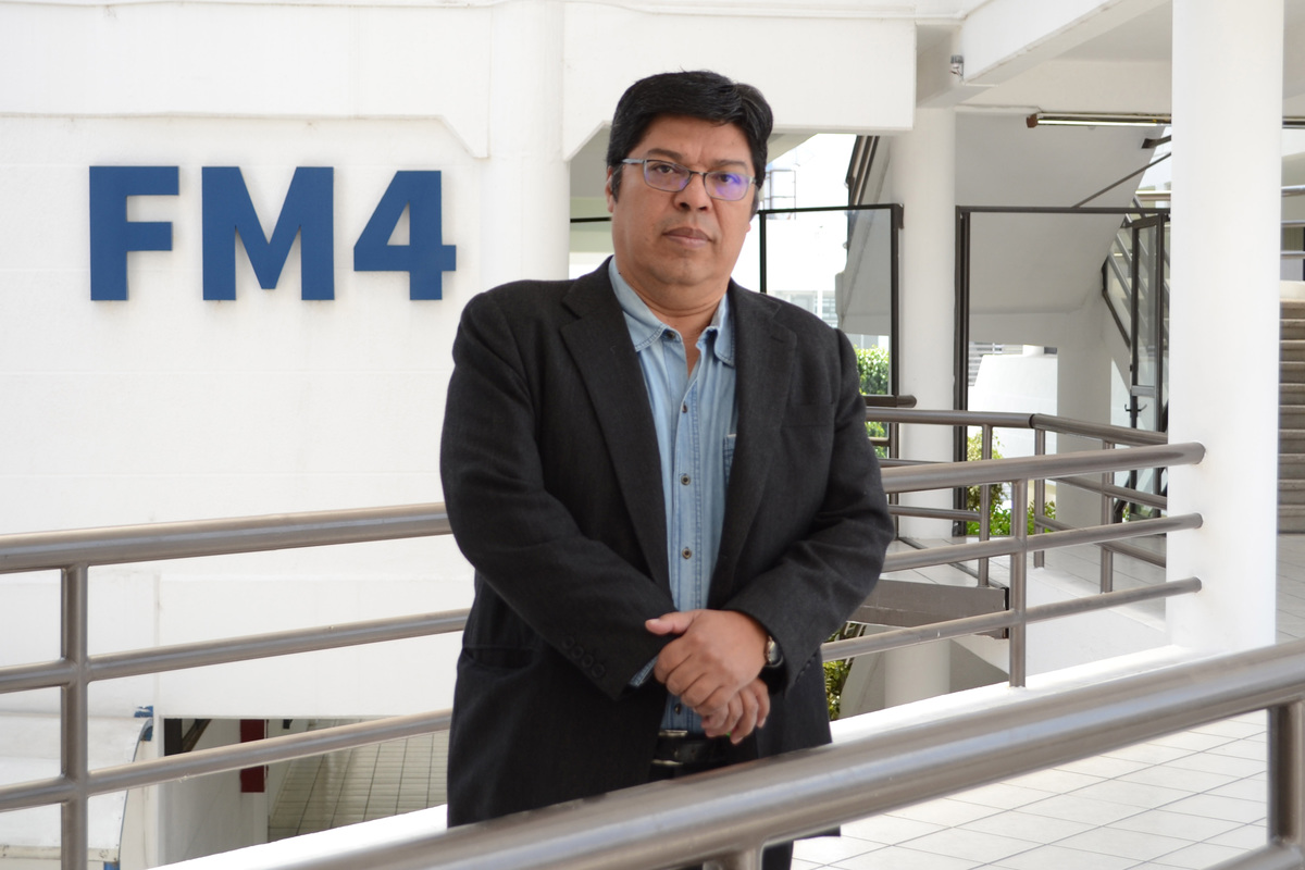 El doctor Lorenzo Díaz Cruz, investigador de la Facultad de Ciencias Físico Matemáticas de la BUAP. (Esepcial)