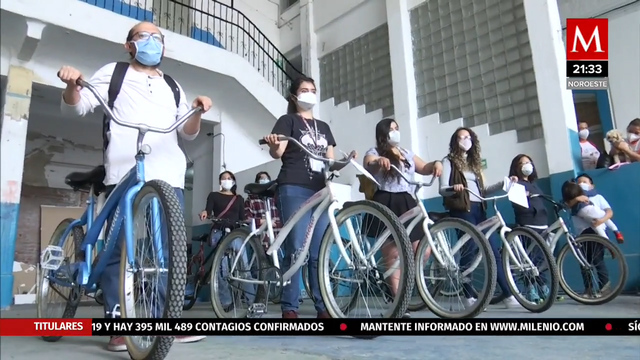 Hacen la primera entrega del programa “Recicletas”