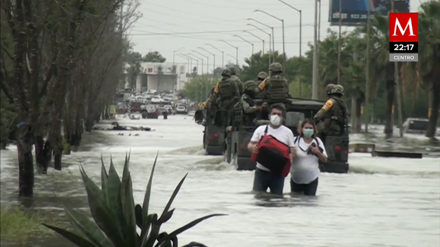 'Hanna', el ciclón que dejó 'bajo el agua' el norte de México