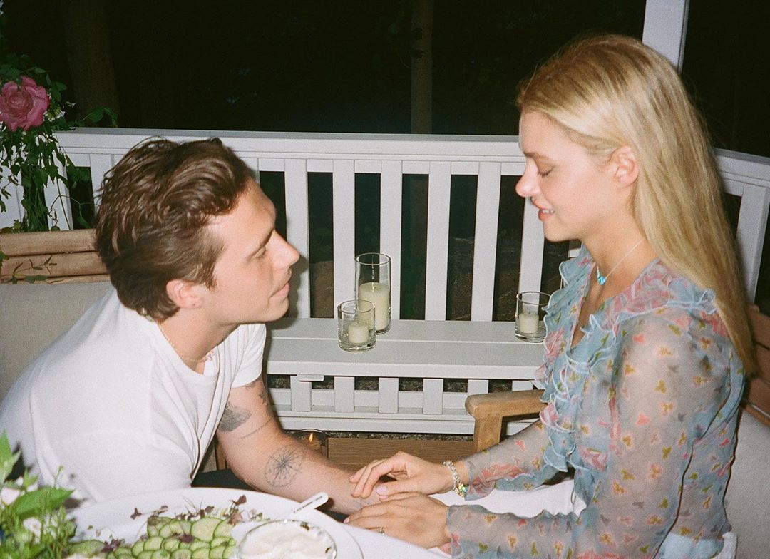 Propuesta de matrimonio de Brooklyn Beckham a Nicola Peltz (Instagram: