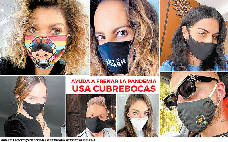 Cantantes, actores y celebridades se sumaron a la iniciativa. (Especial)