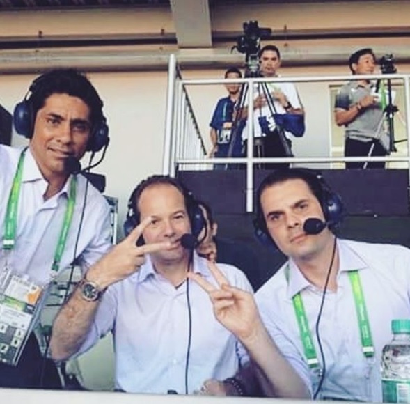 Christian Martinoli, Luis García y Jorge Campos (Instagram: @cmartinolimx)