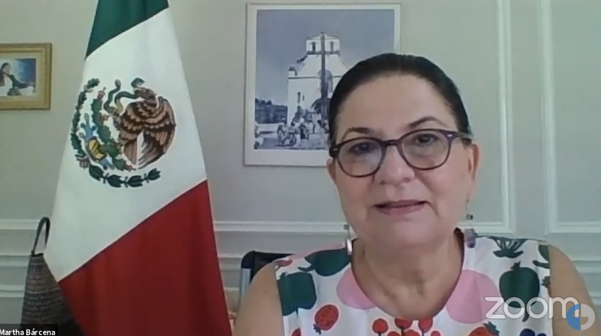 Martha Bárcena, embajadora de México en EU. (Especial)