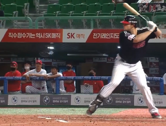Roberto Ramos, jugador de LG Twins (Especial)