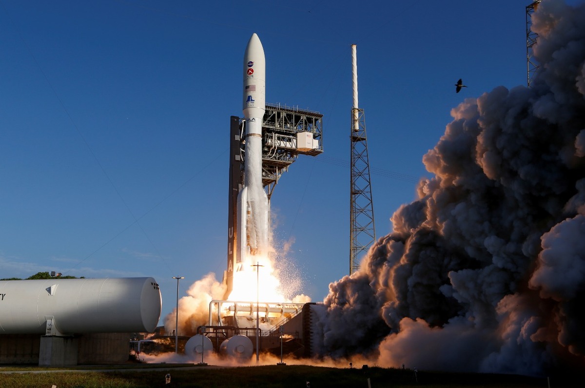Twitter transmitió el despegue del avión Atlas V de la NASA hacia el Planeta Rojo. (Reuters)