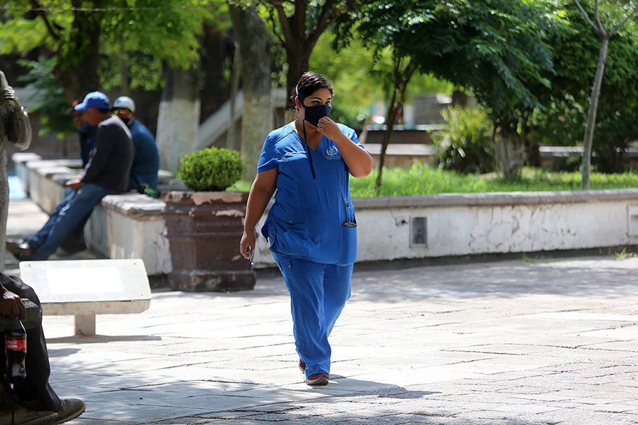 Coronavirus en Durango. (Rolando Riestra)