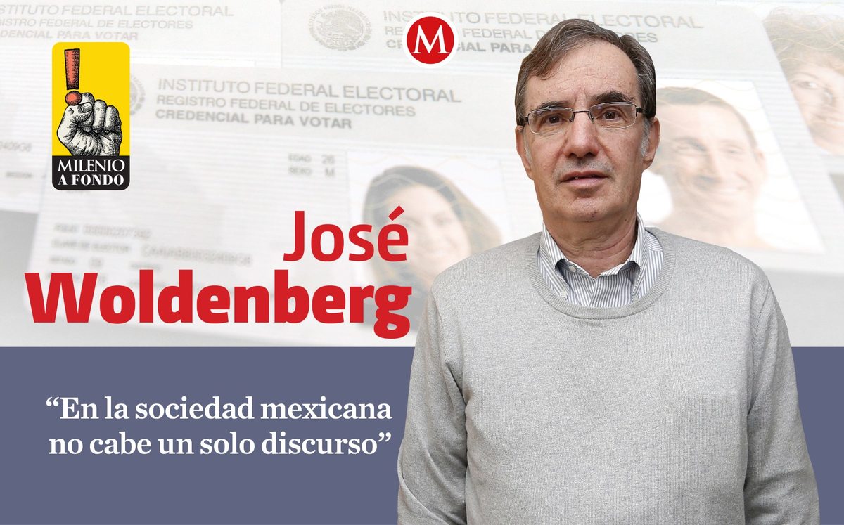 José Woldenberg, doctor en Ciencia Política. (Especial)