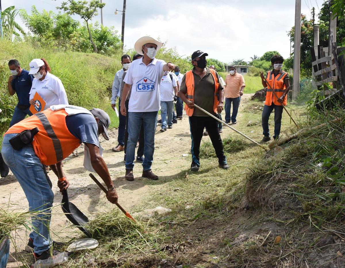 Alcalde de Tampico encabezó la actividad. (Cortesía)