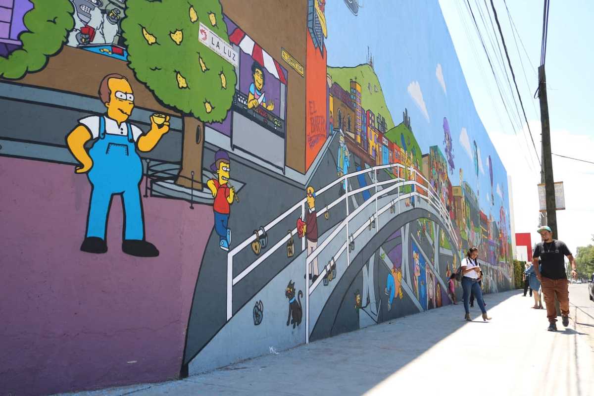 Artistas locales pintan la ciudad (Dany Béjar)