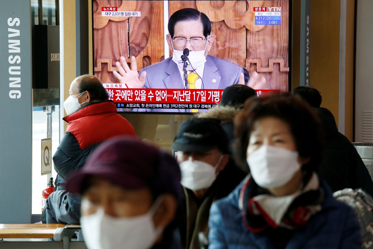 La iglesia dirigida por Lee Man-hee era mal vista por la población coreana, estaba catalogada como "secta". (Reuters)