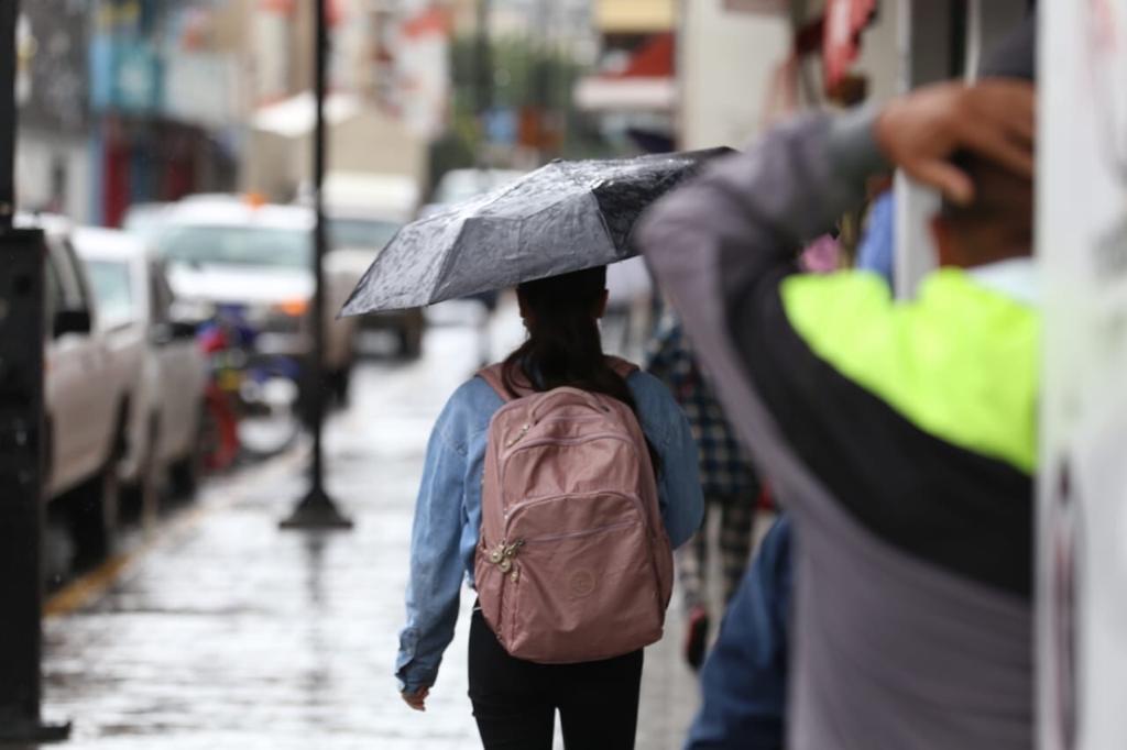 Lluvias en Pachuca. (Jorge Sánchez)