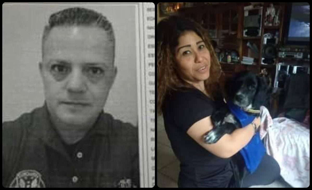 Se trata de los oficiales Ismael Domínguez Conde y Yeraldi Cortez Pérez. (Isabel Zamudio)